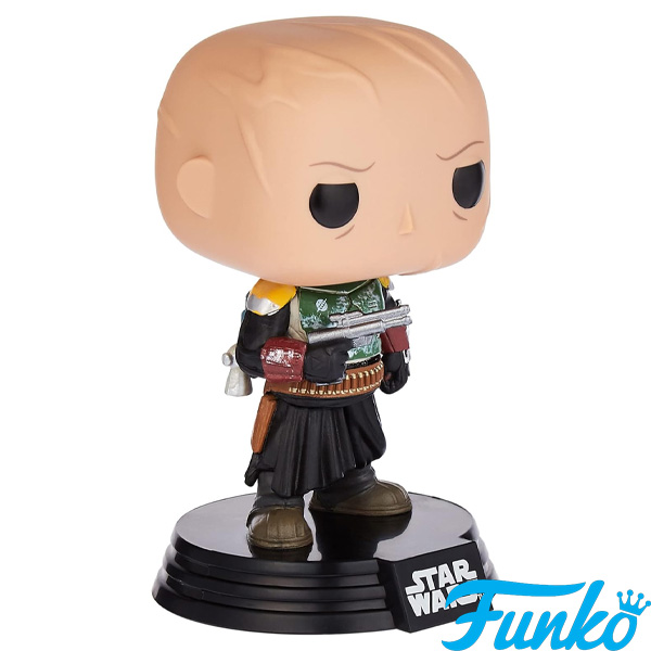 Funko POP #490 Star Wars Book of Boba Fett Boba Fett without Helmet Exclusive Figure
